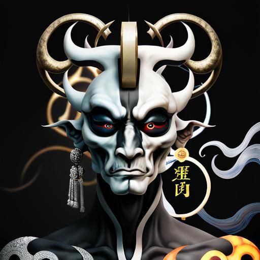 Taoist Philosophy Art: Dynamic Interplay of Opposing Forces