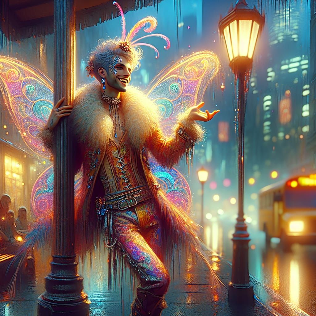 Vibrant City Fairy in Refined Chaos