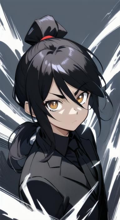 Anime Boy in Suit: Cel-Shaded Manga Scan