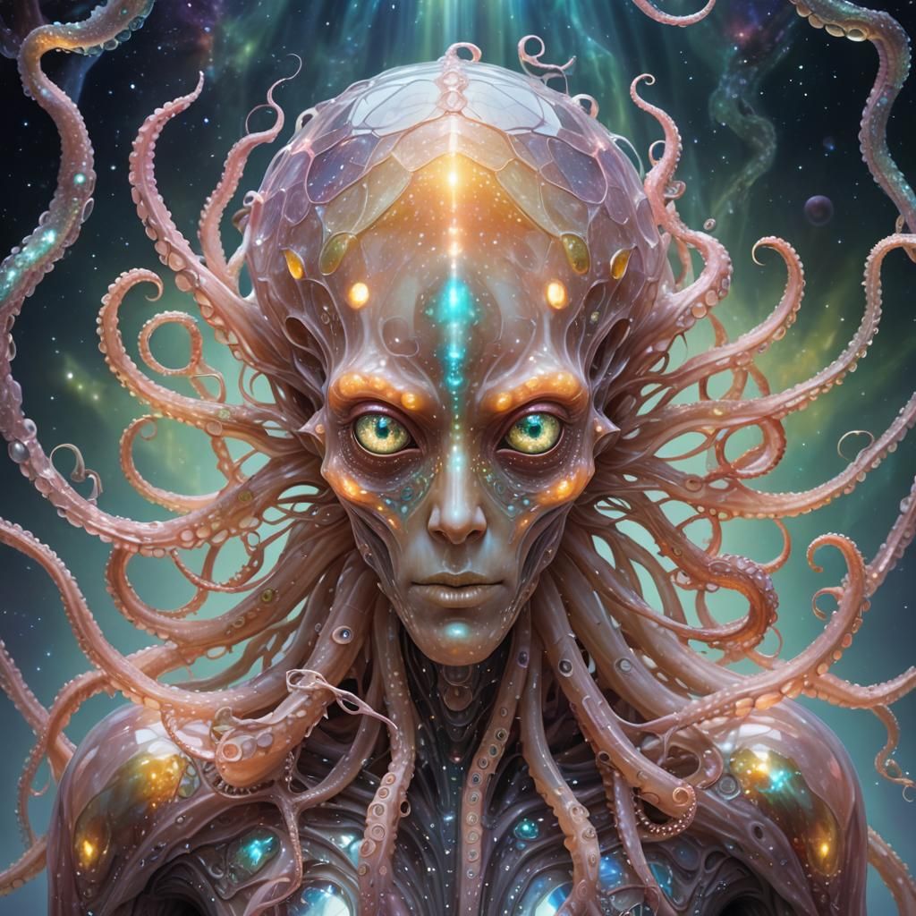 Mesmerizing Dimensional Octopodidae Humanoid