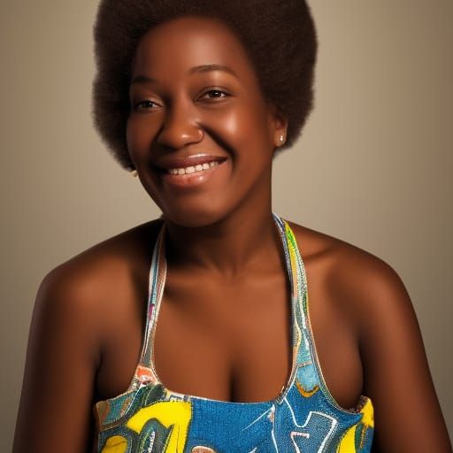 Professional Portrait of African American Woman