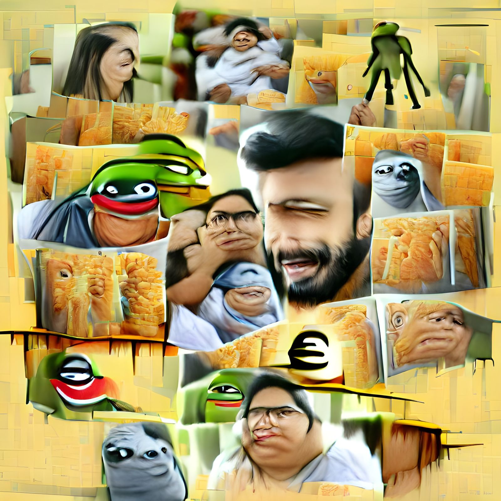 AI Generated Image of Memes