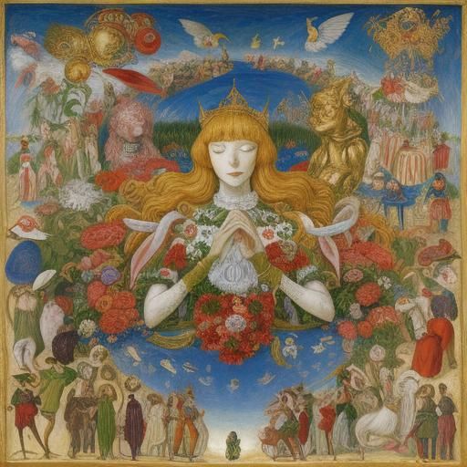 Fly and Rabbit's Deception: Old Masters Style