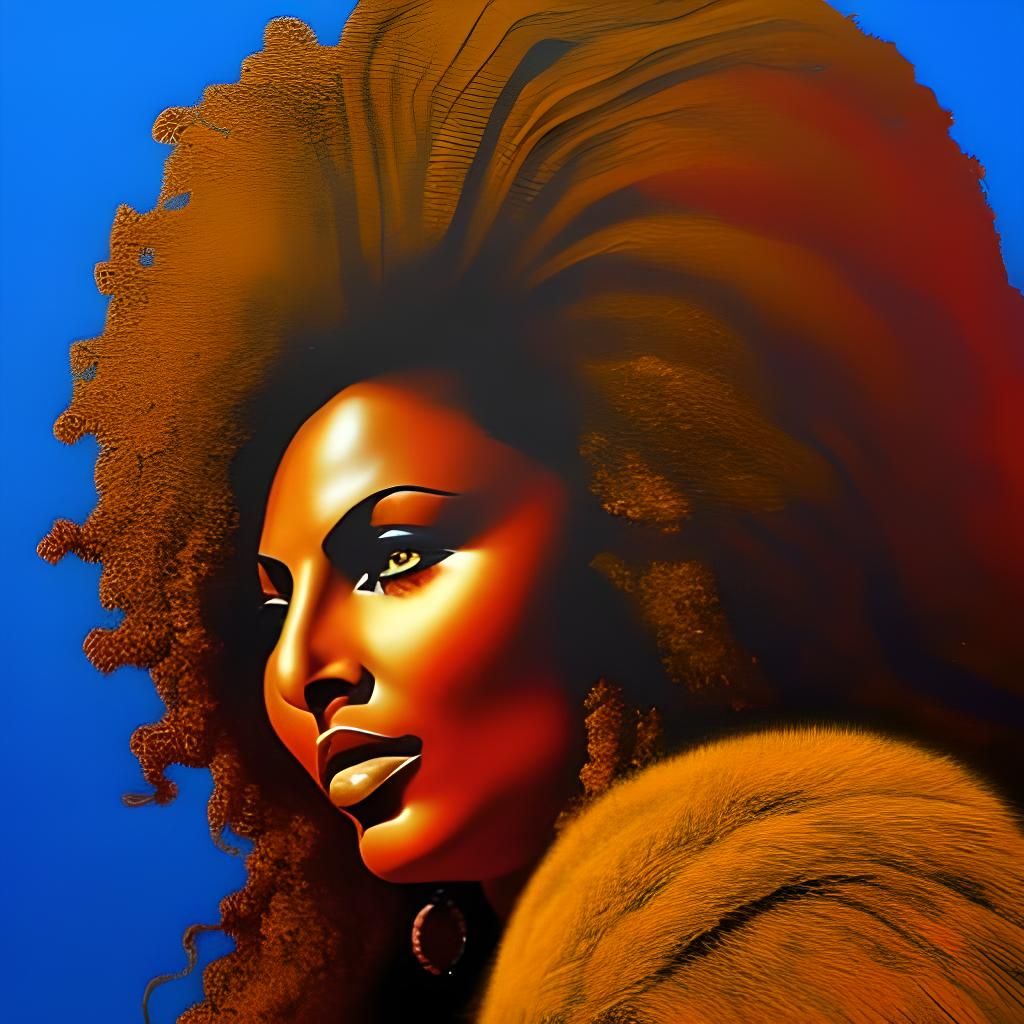 Gothic Horror Portrait in Expressionist Style