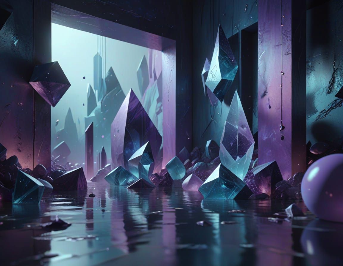 Abstract liminal geometry 3