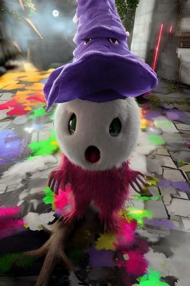 Fluffy White Tentacles