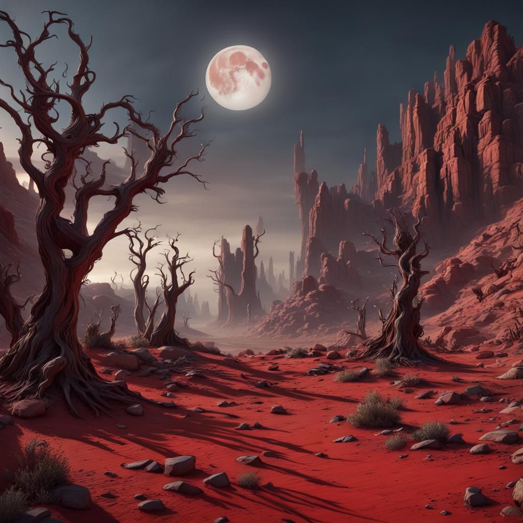 wasteland desert canyon