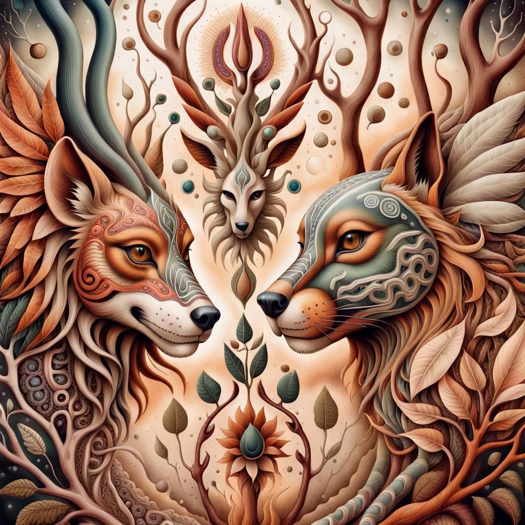 Coyote and Fox