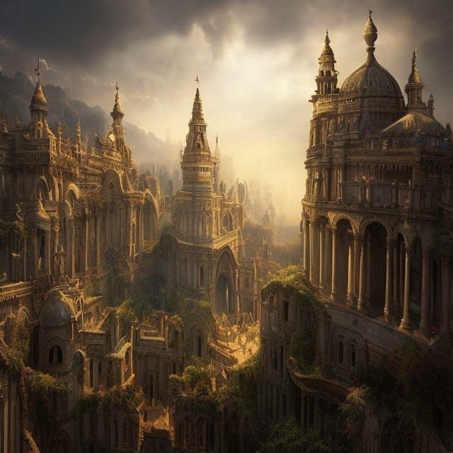 Divine Lights Illuminate a City of Forts