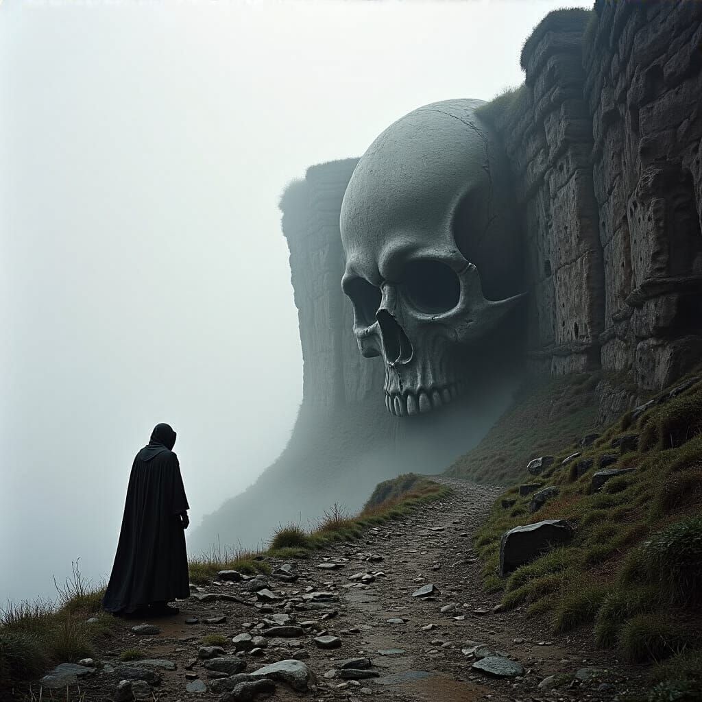 Grimdark Image in Bourke-White Photographic Style