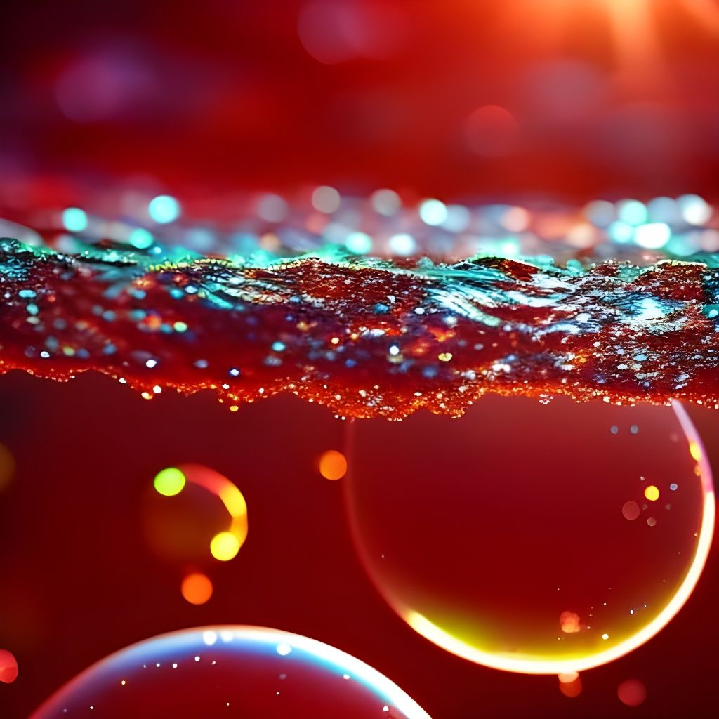 Deep Sea Bubbles in Maximalist Style