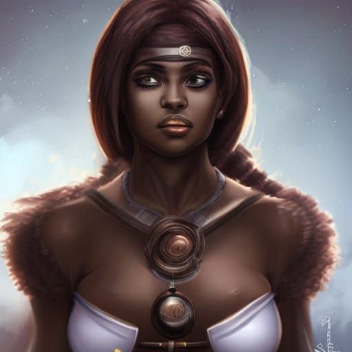 Fantasy RPG Character Portrait in 8K HD