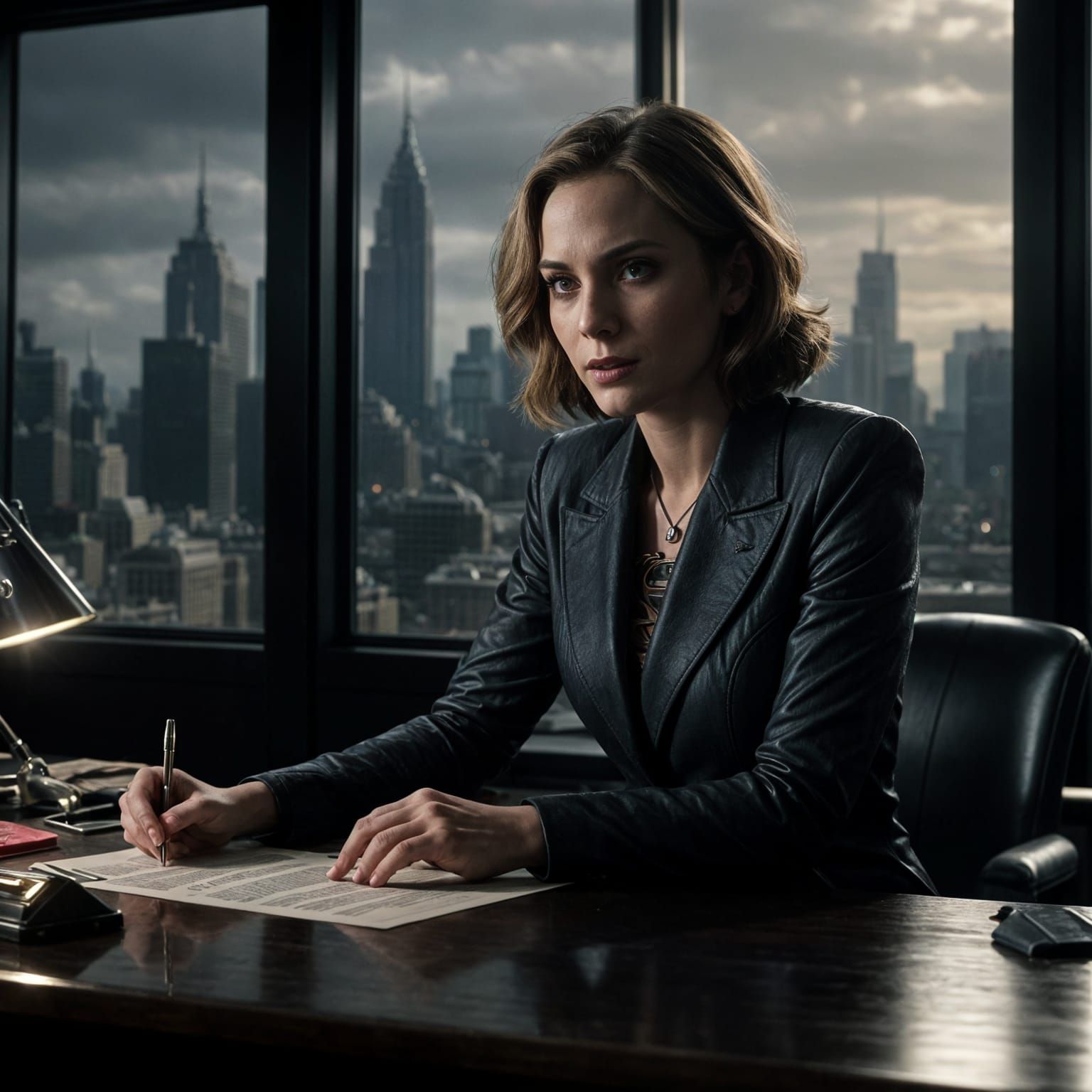 Cat Grant, Gossip Columnist at the Daily Planet
