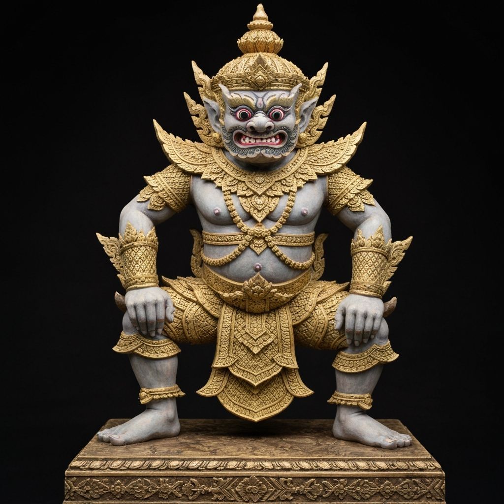 Guardian Yaksha Statue