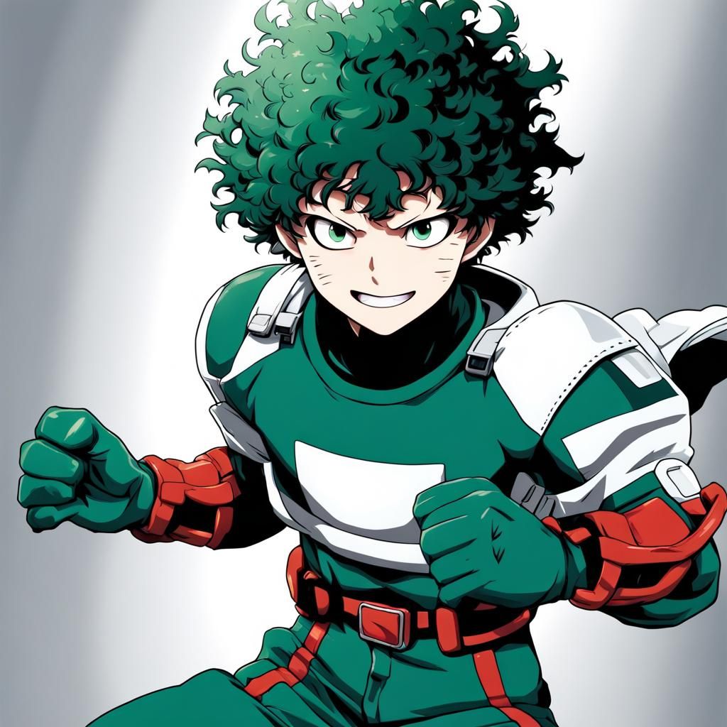 Izuku Midorya Anime Key Visual