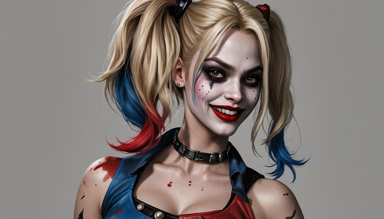 Realistic Image of Harley Quinn