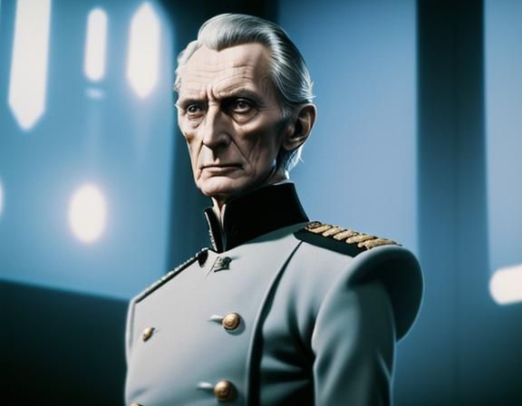 Grand Moff Tarkin in Star Wars: A New Hope