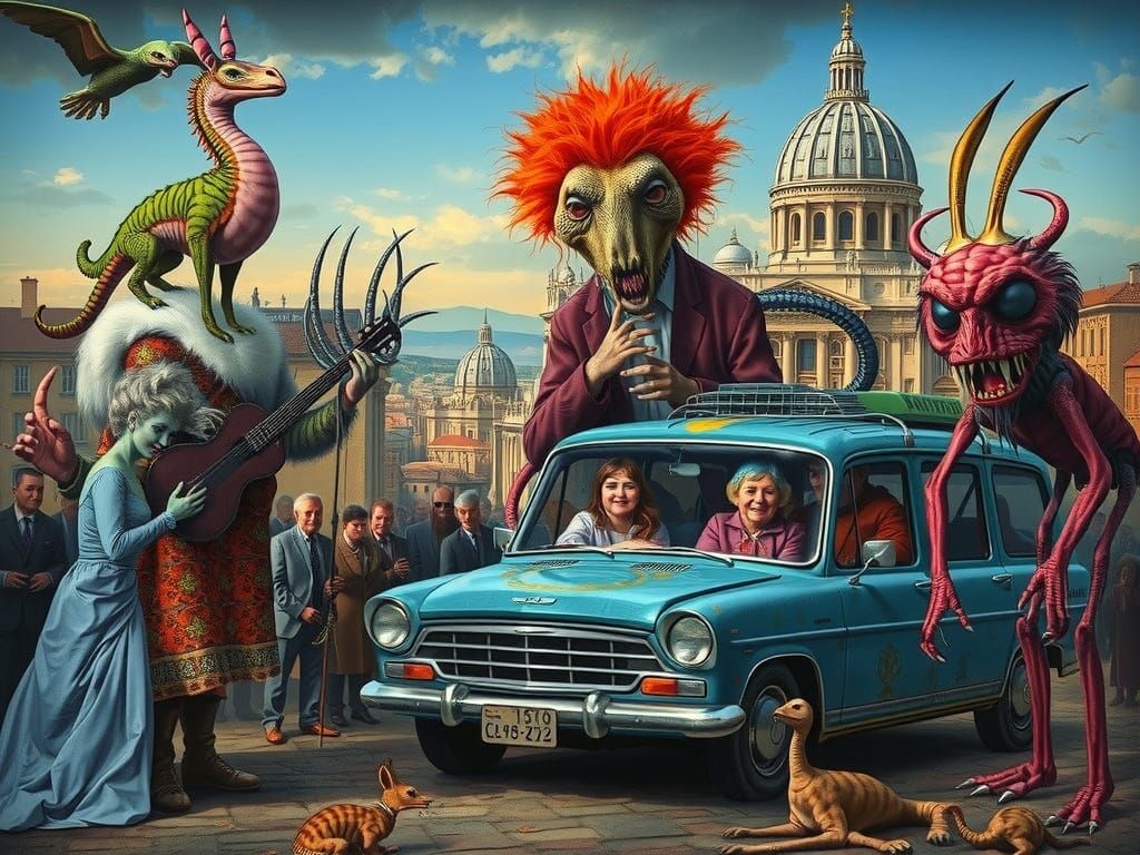 Pippi Longstocking's Unholy Wedding with Snuffleupagus