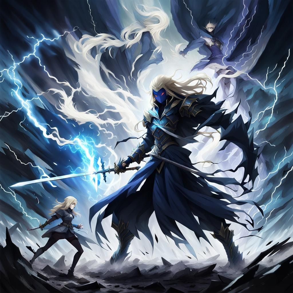 Epic Anime Battle: Girl vs Shadow Monster