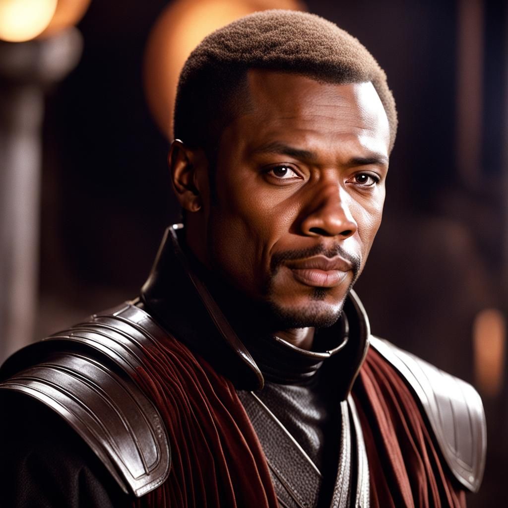 Flamboyant Rogue in Star Wars Style