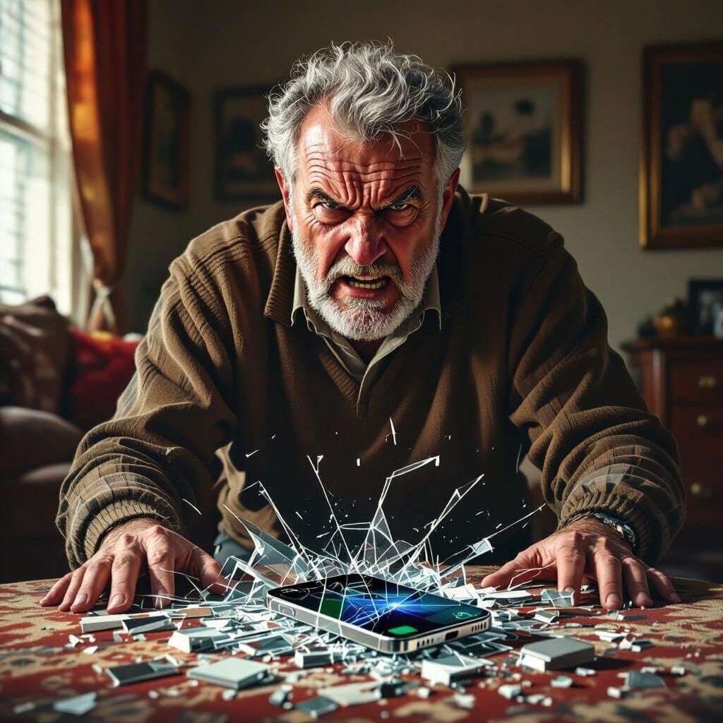 Angry Elder Confronts Thief After iPhone Theft