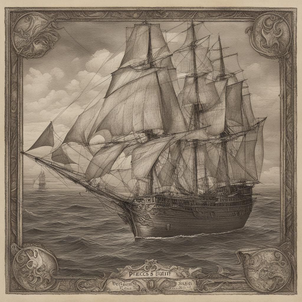 Antique Pieces of Eight Digital Art