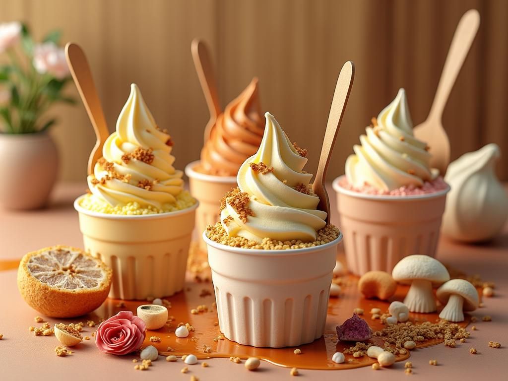 Fusion Dessert Cafe: Thai Ice Cream and French Pastries