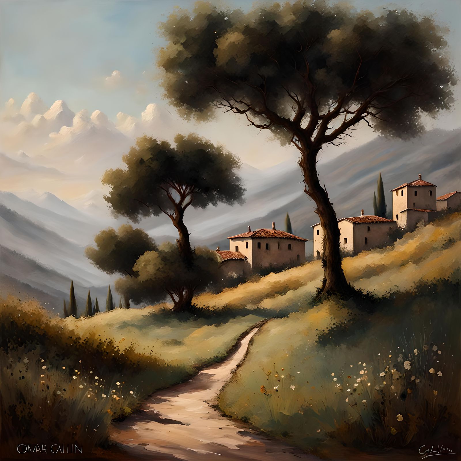 Landscape by Omar Gallini
