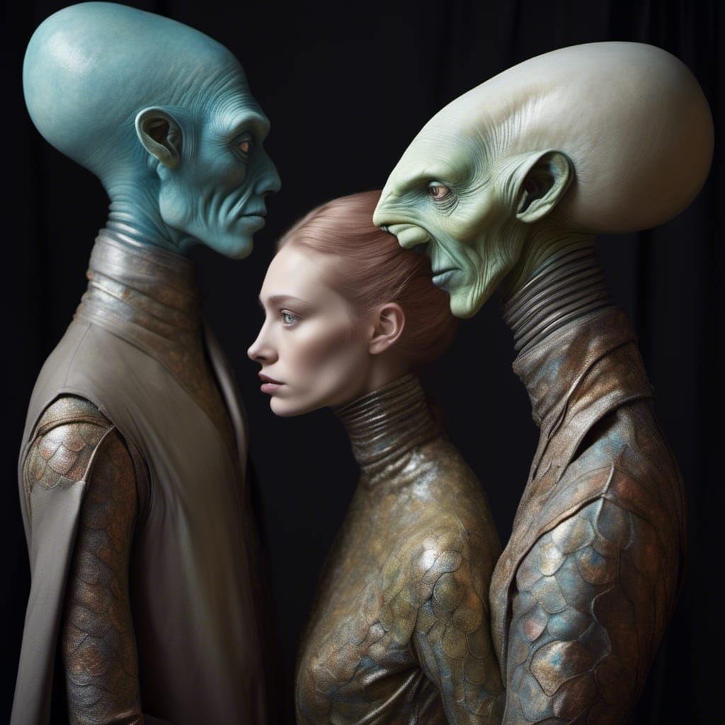 Characters Step Out of Paintings for Party