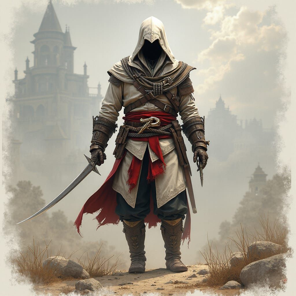 Assassin's Creed Style Concept Art