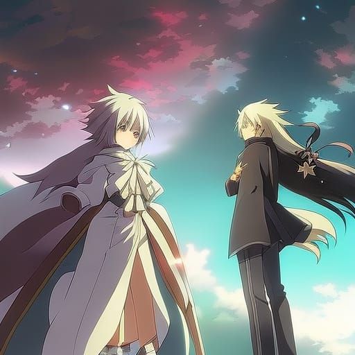 Entering Heaven: Anime Key Visual