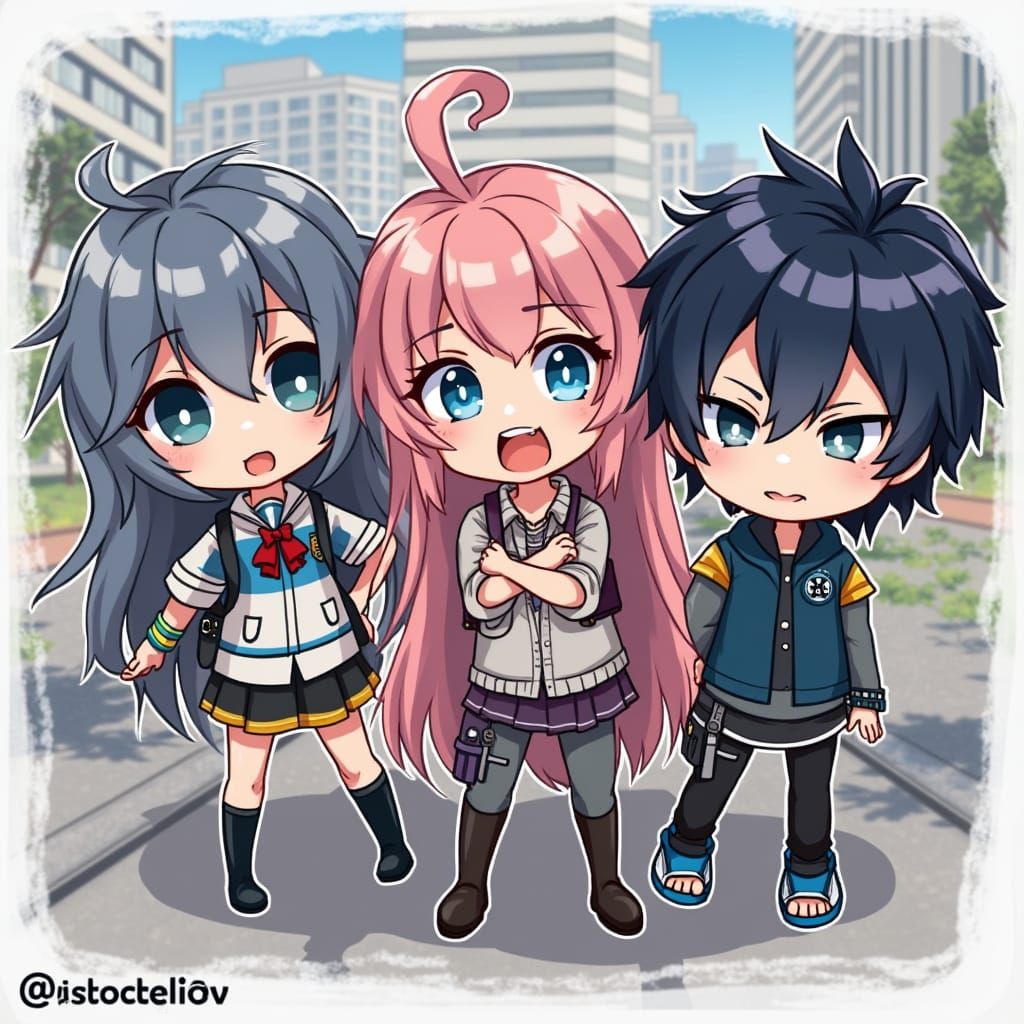 Dark Youth in Blond Wig Fires Pistol into the Sky