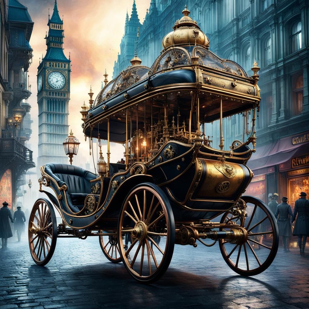 Self-Driving Horseless Carriage