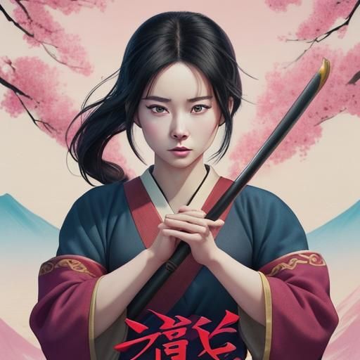 Mulan movie poster cute