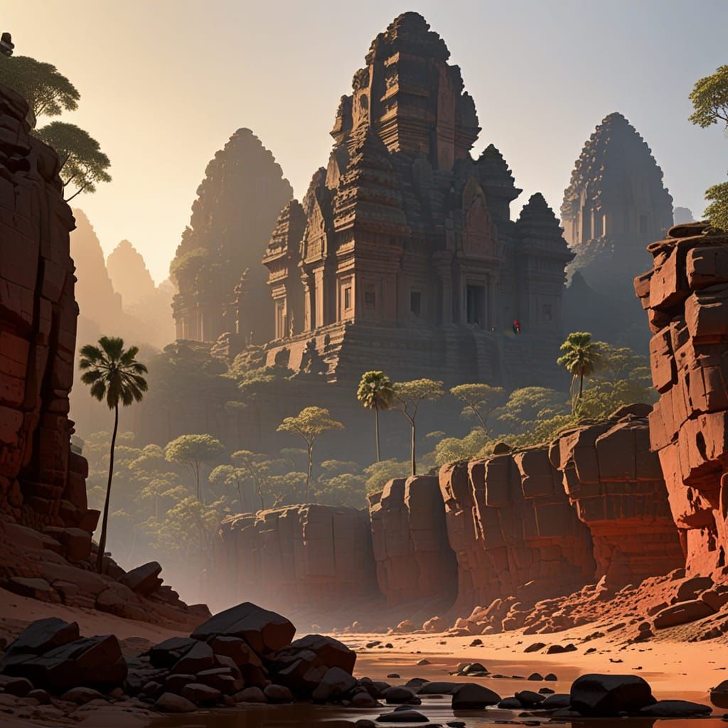 Desert Palace Oasis in the Gorge