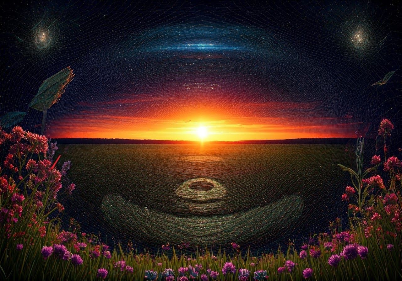 Mesmerizing Collage of Gratitude in 8K Digital Art