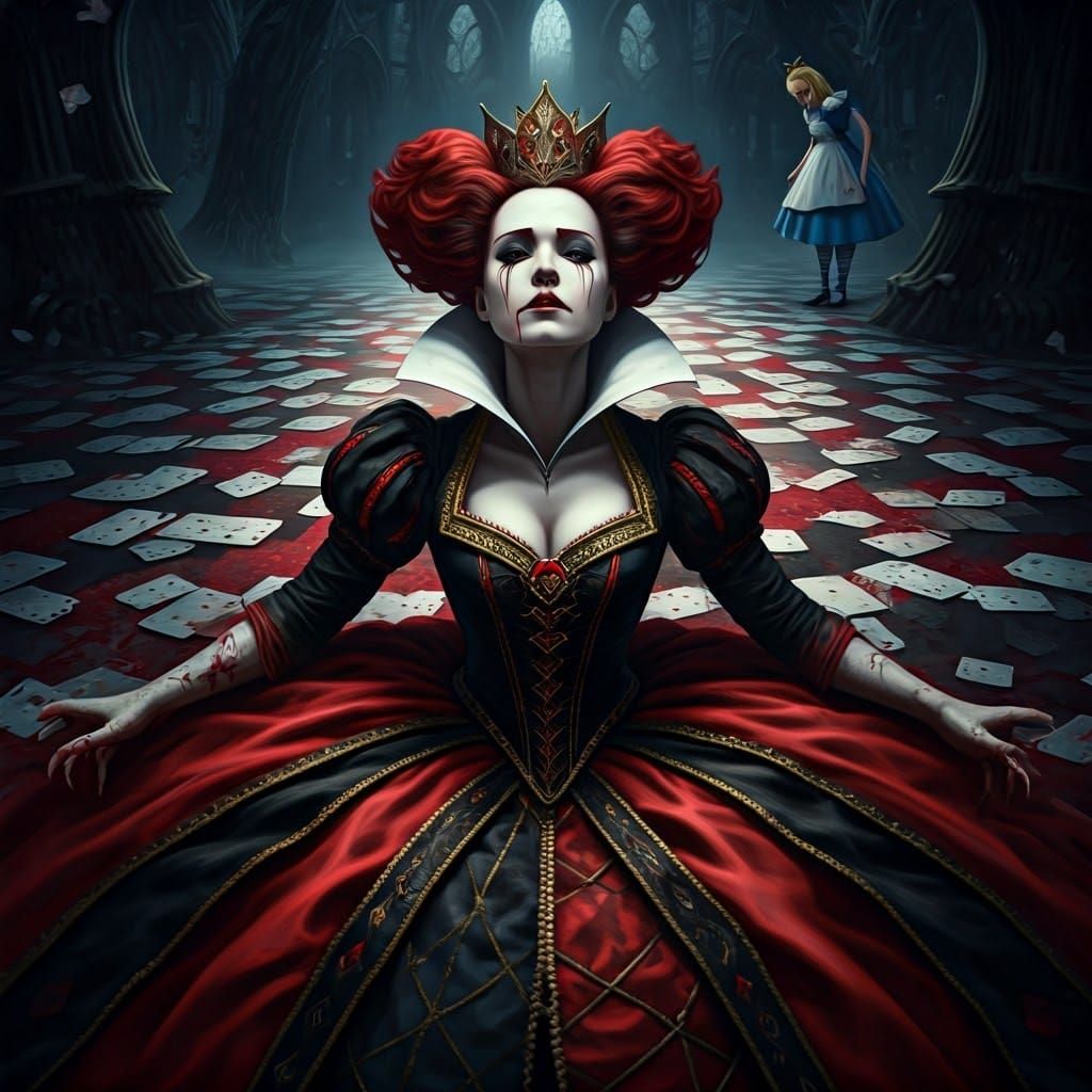 Red Queen's Defeat: Alice in Wonderland Triumph
