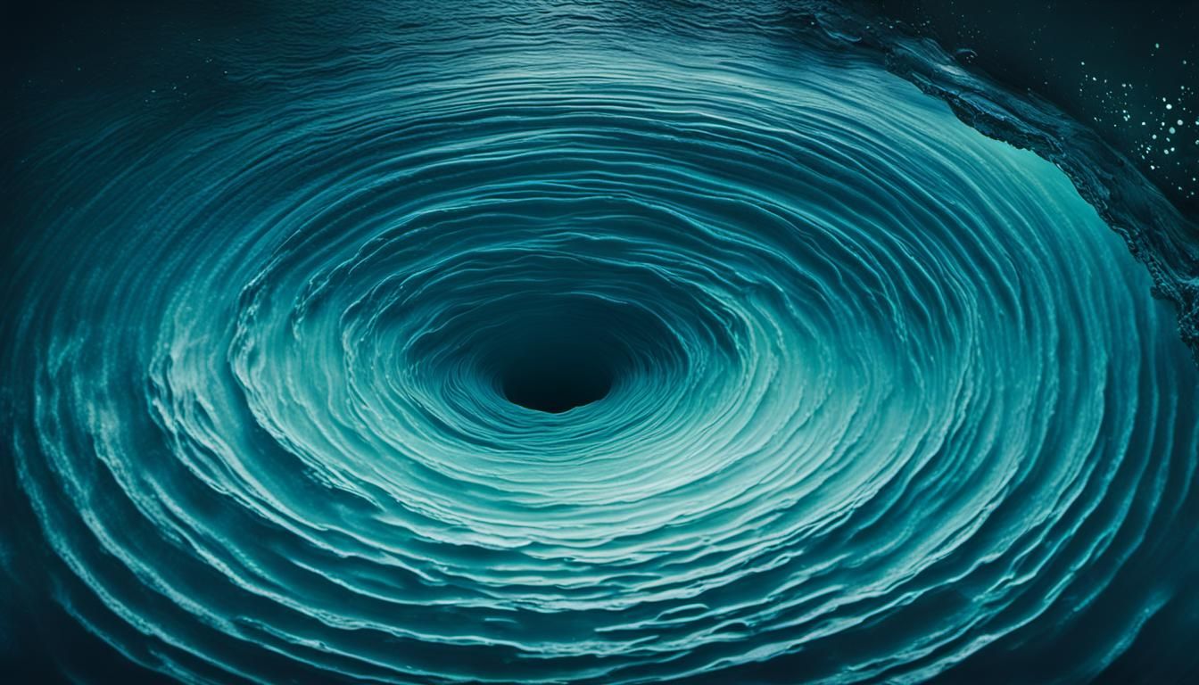 Dramatic Whirlpool Portal in Cinematic Style