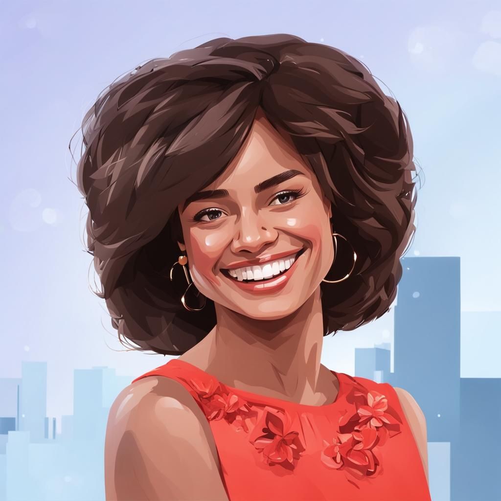 MAJU, famous TV presenter