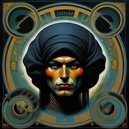 Beneath Darkened Skies: A John Picacio-Inspired Surreal Scen...