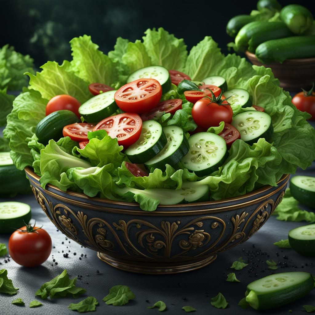 Salad Bowl: Detailed Matte Painting in Unreal Engine 5