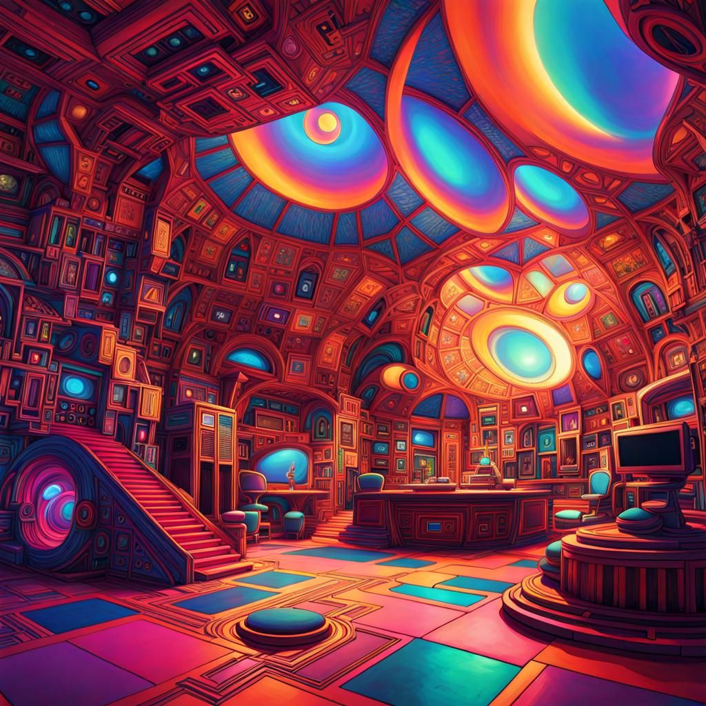 Silence in the studio hyperdetailed intricately detailed vol...