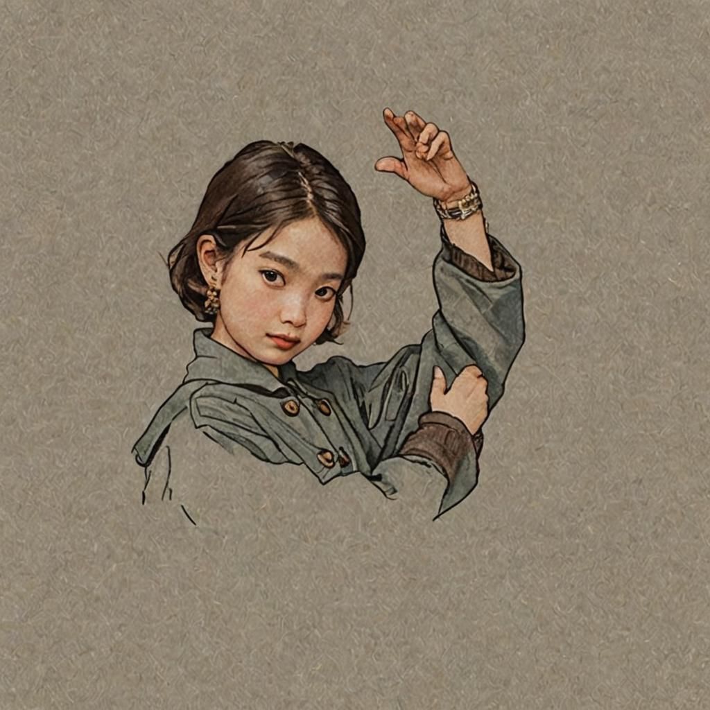 AI Generated Image of a Pose