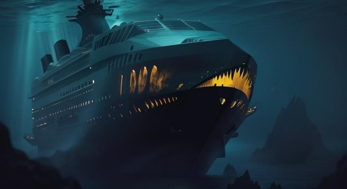 Monstrous Eye Emerges from Deep Sea Horror