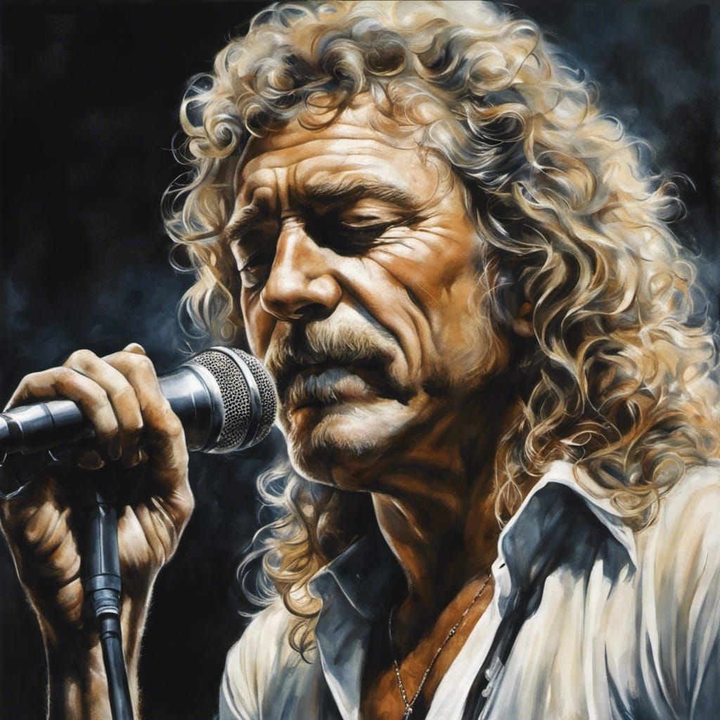 Robert Plant, singer of Led Zeppelin