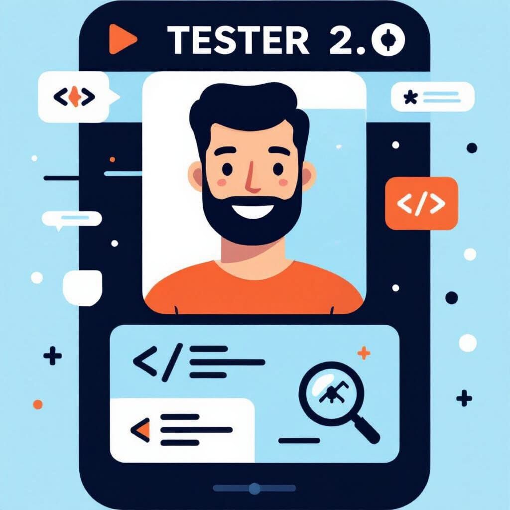 Modern Tech Channel Avatar with Minimalist Design