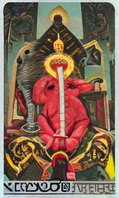 The Hierophant Tarot Card in Waite Style
