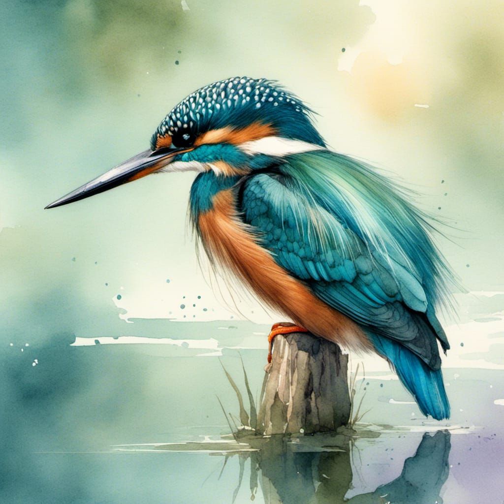 A little like a Kingfisher