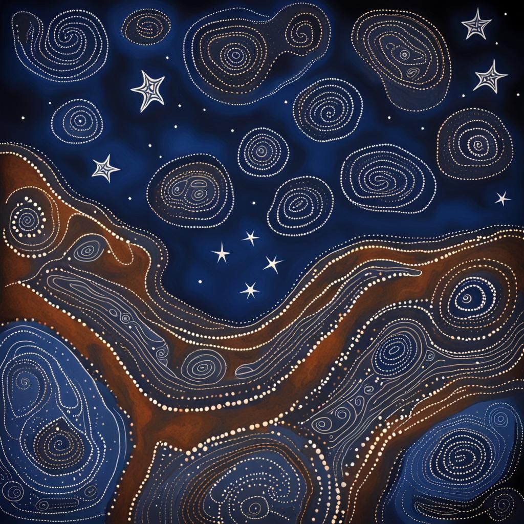 Aboriginal Rock Art: Stars Dreaming Songlines