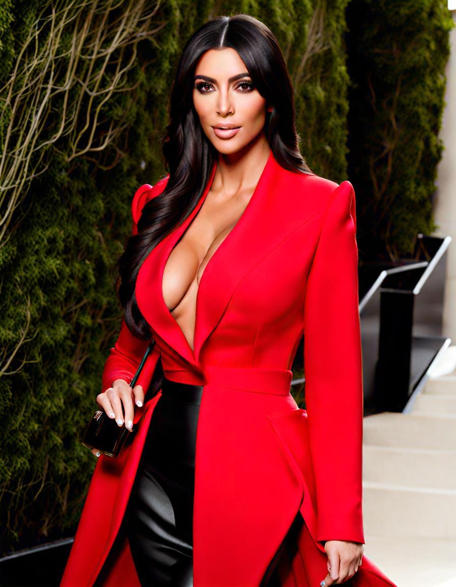 AI Generated Image of Kim Kardashian